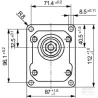 Pompe engrenages AZPF-12-011-R