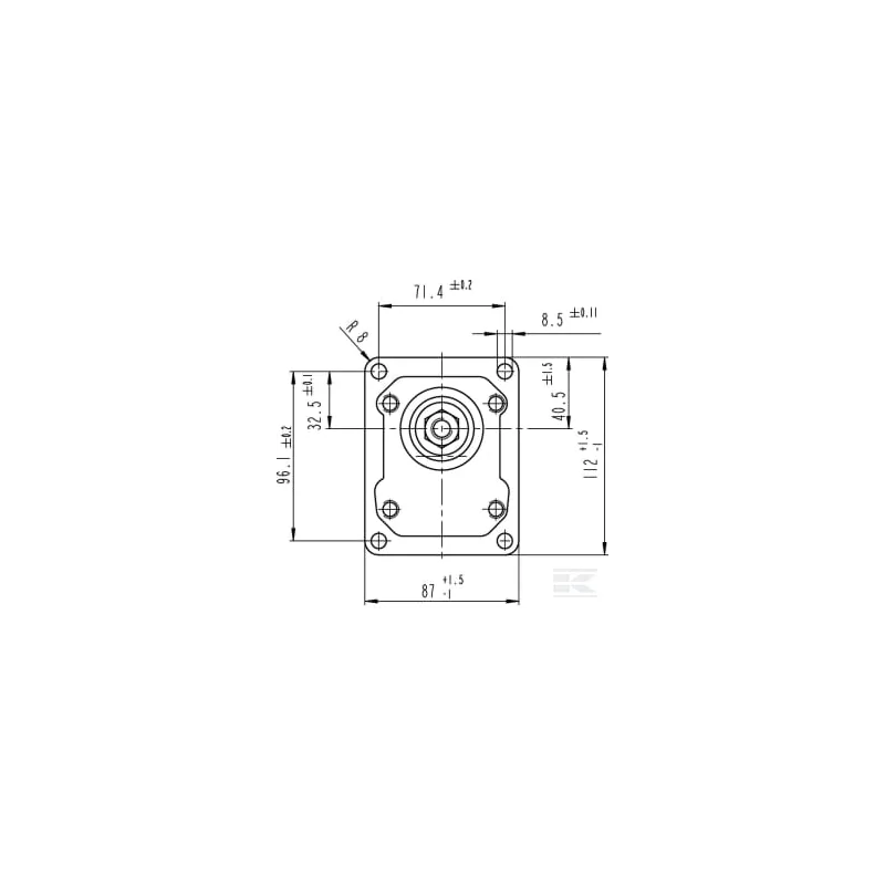 Pompe engrenages AZPF-10-016-R