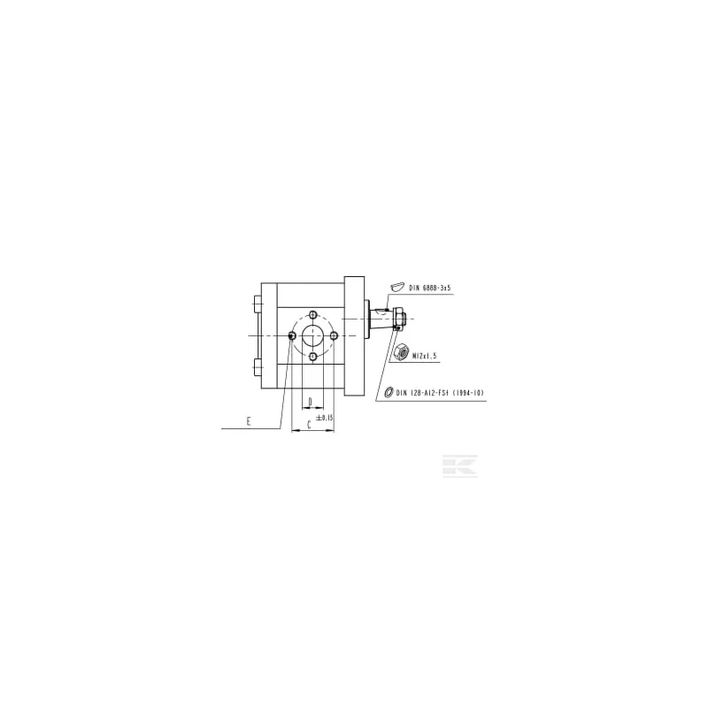 Pompe engrenages AZPF-10-016-R