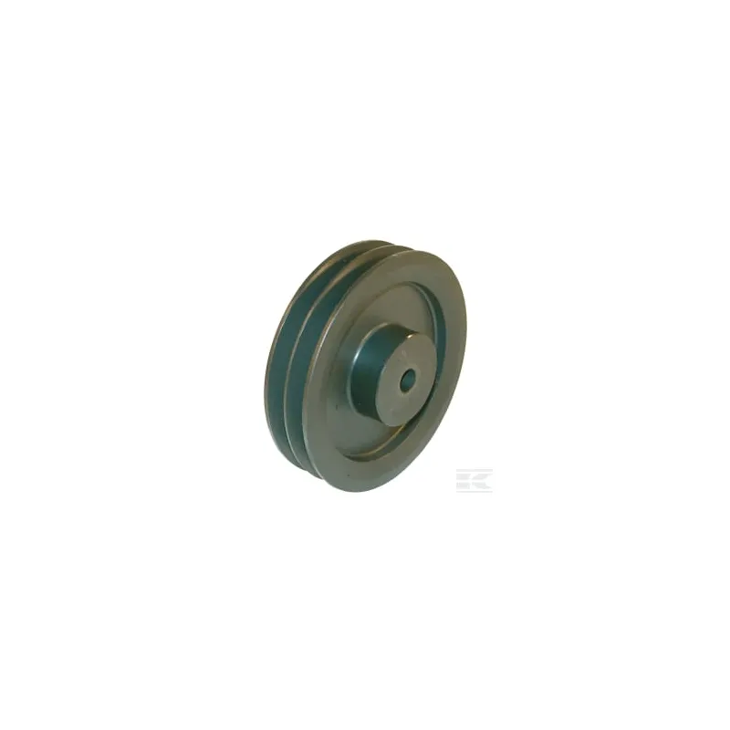 Poulie pour courroie trapézoïdale 2 rainures Z ou SPZ diamètre 99 mm Kramp