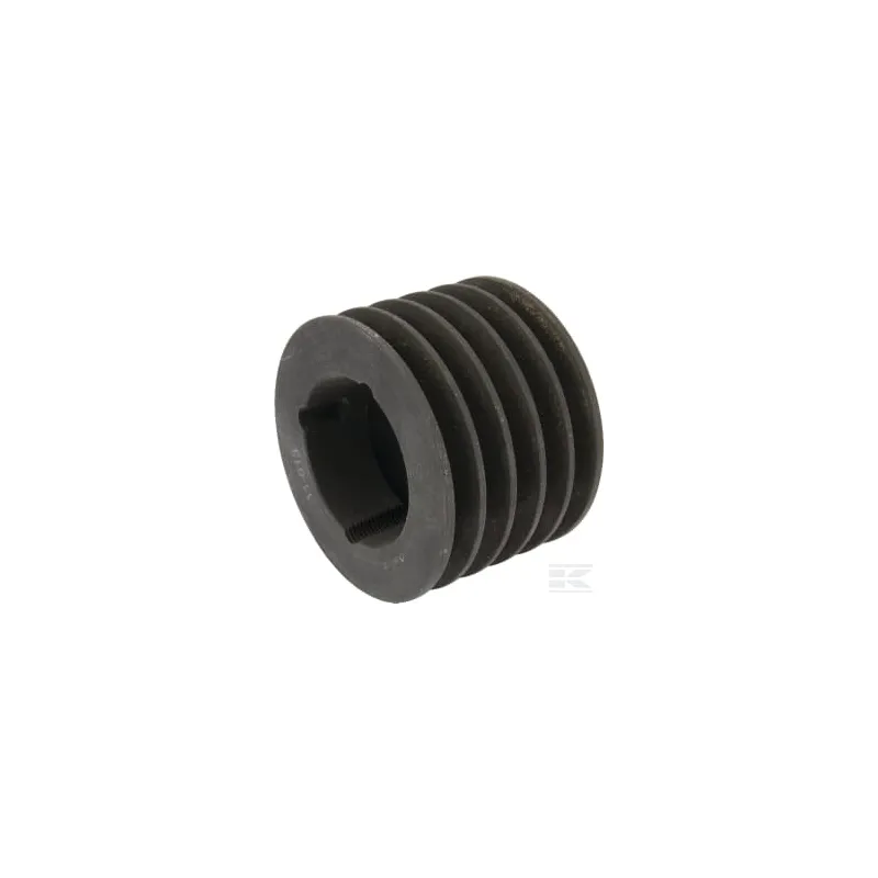 Poulie pour courroie trapézoïdale 5 rainures Z ou SPZ diamètre 94 mm pour douille taperlock Kramp