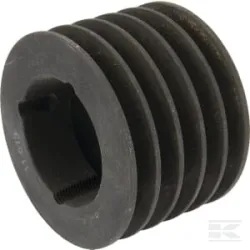 Poulie pour courroie trapézoïdale 5 rainures Z ou SPZ diamètre 94 mm pour douille taperlock Kramp