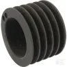 Poulie pour courroie trapézoïdale 5 rainures Z ou SPZ diamètre 94 mm pour douille taperlock Kramp