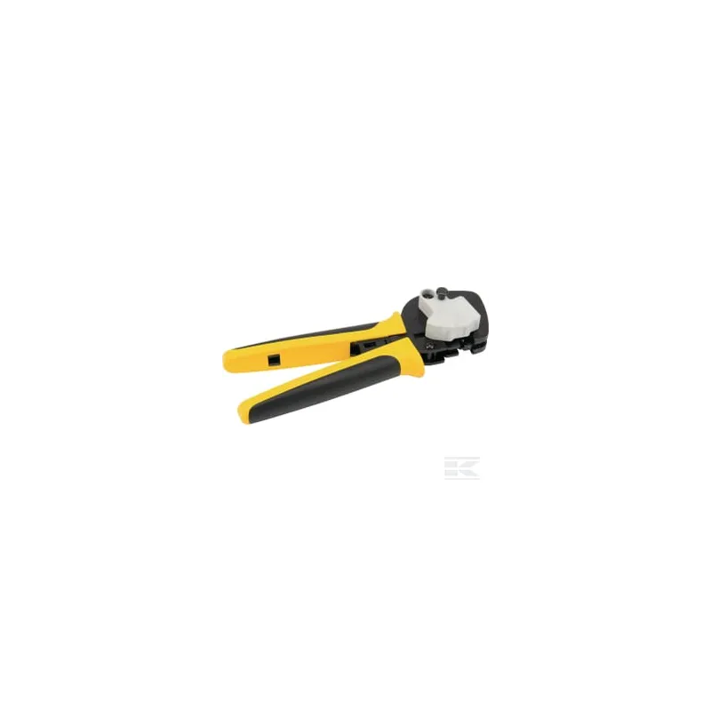 Pince à sertir avec pos. C+D+E