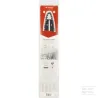 Kit guide de chaîne + chaîne 10" / 25cm 1/4 1,3mm 1041