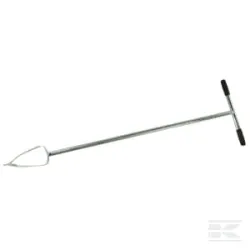 Tarière zinguée 10 cm