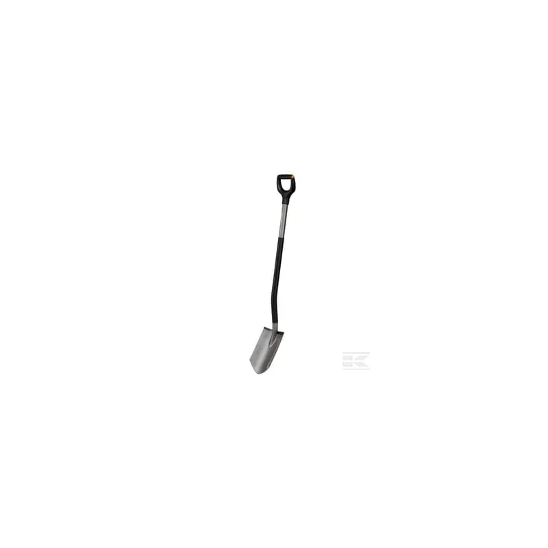 Bêche ergonomique grise