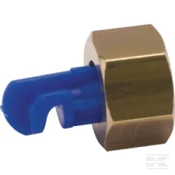 Buse à grand angle DT 60° 3 bleu plastique Birchmeier