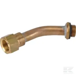 Coude, fileté 1/4"