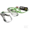 Longe double+amortisseur/mousq