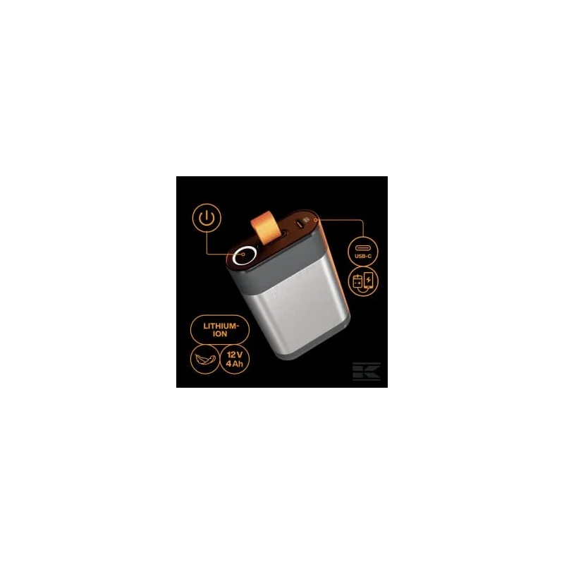 Kit double de batteries 12 V-4 Ah, Fiskars