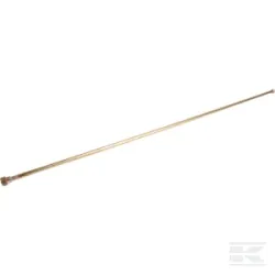 Rallonge tube pulv. laiton 1m