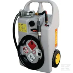 Chariot diesel 100L + pompe manuelle