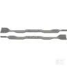 Jeu de lames mulching G et D 92cm Stiga