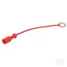 Capot PVC rouge