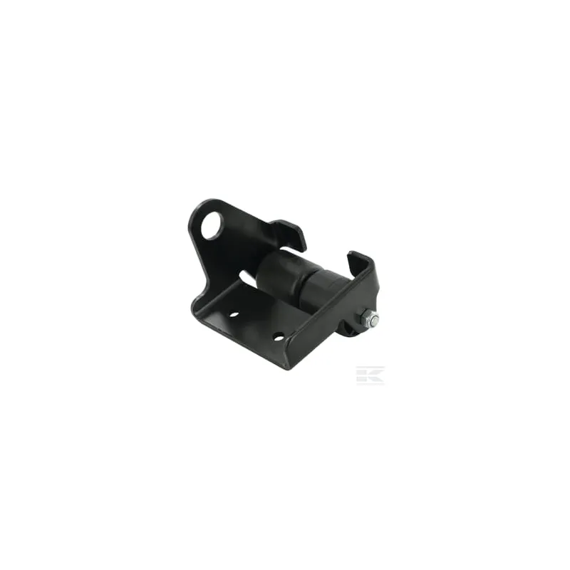 Rouleau de support avec etrier D.
