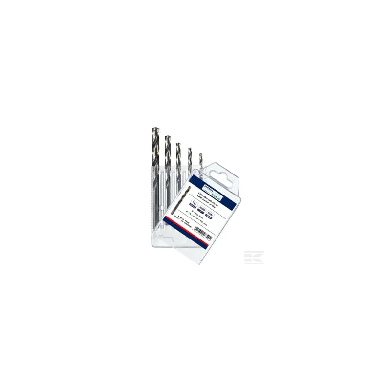 Set de mèches gauche HSS-G 4-10mm 5 pièces