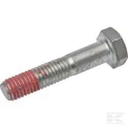 Vis à tête hexagonale M8x40 8,8 t.150 rouge WZ