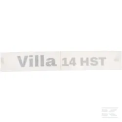 Autocollant "villa 14 hst" Stiga