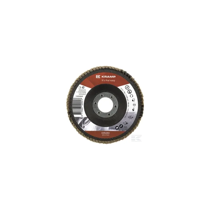 Disque lam. céramiq 115mm K80