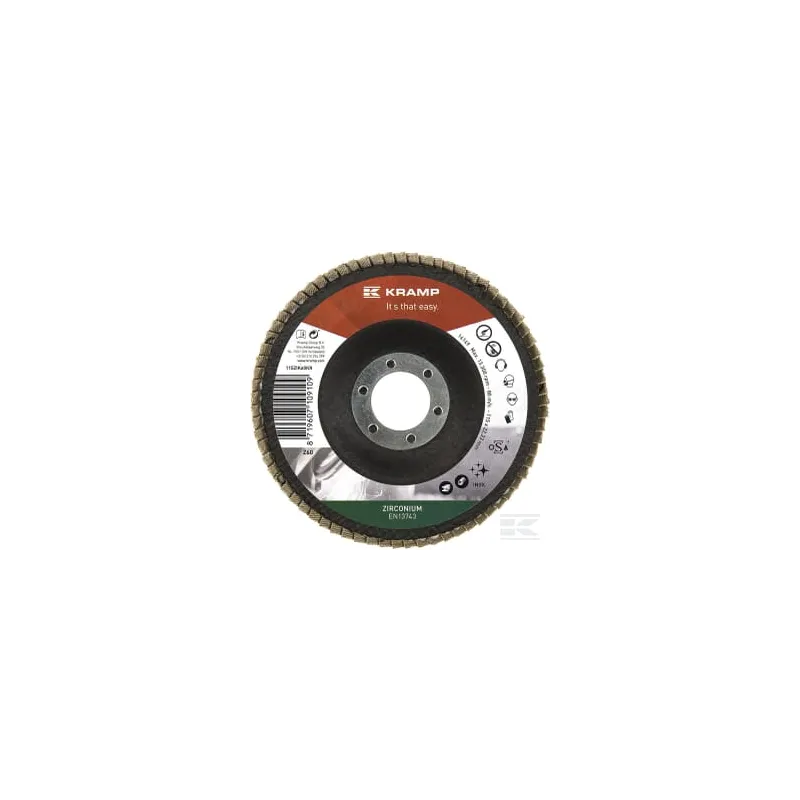 Disque lam. zircon 115mm K60