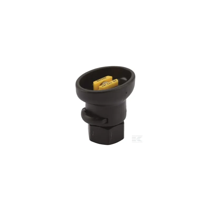 Buse à jet plat XR 80° 2 jaune acier inoxydable Birchmeier