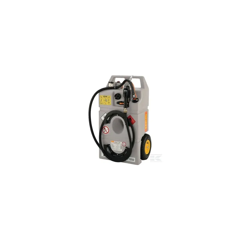 Chariot diesel 100 L, batterie CAS