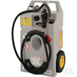 Chariot diesel 100 L, batterie CAS