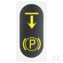 Autocollant de frein de parc