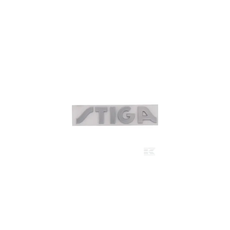 Étiquette STIGA 3D, 93x19mm