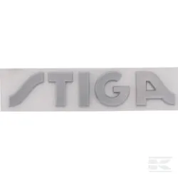 Étiquette STIGA 3D, 93x19mm