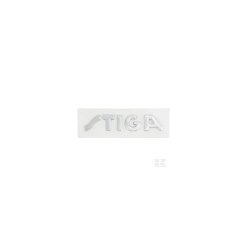 Autocollant emblème STIGA 3D 120 x 25mm