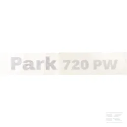 Autocollant Stiga Park 720 PW