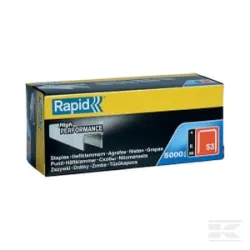 Rivets Rapid 53/6mm galvanisé, 5000 pcs