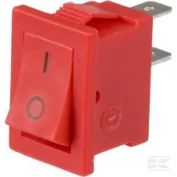 Interrupteur rouge