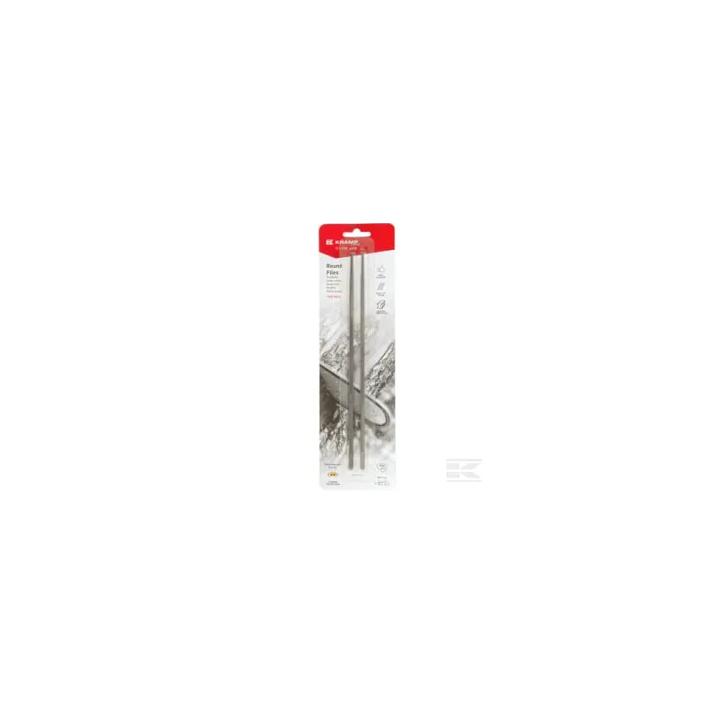 Lime ronde Ø 4,5 mm sur blister carton 2 pièces 11/64"