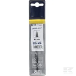 Foret 4,0 mm HSS-DIN 338-G TURBO STEP
