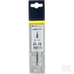 Foret 2,5 mm HSS-DIN 338-G TURBO STEP