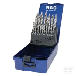 Jeu de forets 25 pièces. HSS-DIN 338-G Turbo STEP