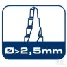 Foret 9,0 mm HSS-DIN 338-G TURBO STEP