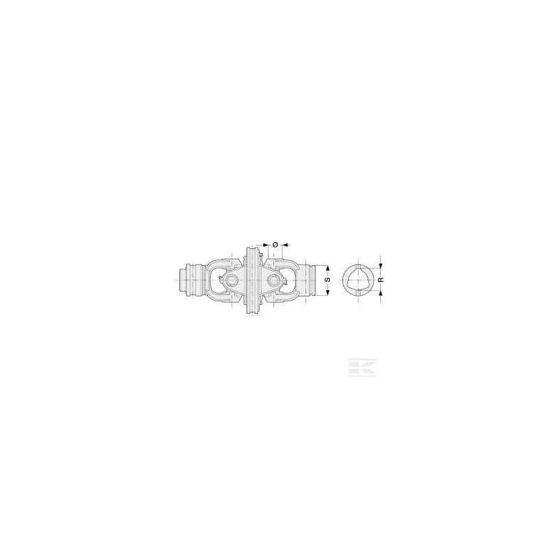 Joint de cardan ext. TCvJ60