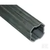 Tube profilé intérieur SFT SH/S0, 4 angles, diamètre 61,7 x 50,2 x 5,75 mm, longueur : 3 000 mm