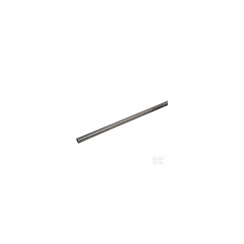 Tube profilé extérieur S9/H8, 4 angles, diamètre 66x59x5x3,25 mm, longueur : 3 000 mm (grand angle)