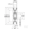 Poulie Ø88,9mm/trou central 15,875mm
