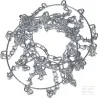 Chaîne antidérapante 17x8.00-8