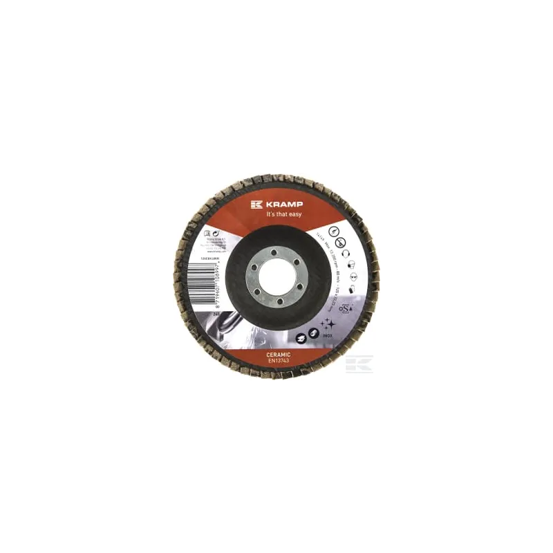 Disque lam. céramiq 125mm K40