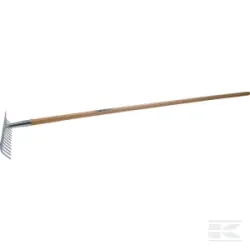 Râteau à gazon 14 dents+manche