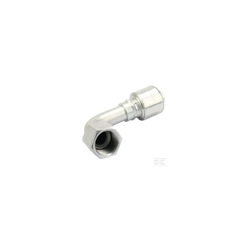 Racc. à sertir DN19-1"5/16 JIC 90°