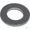 Rondelle plate noire M5