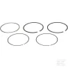 Jeu de segments, piston (0.25)